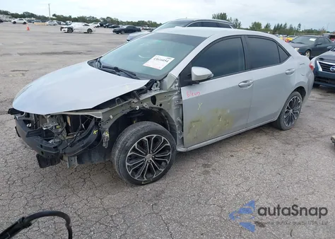 2016 Toyota Corolla S Plus z USA, uszkodzony, nr VIN 2T1BURHE4GC578720